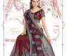 Bezauberndes net Saree mit Handarbeit...